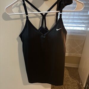 Nike Black Strappy Tank Top